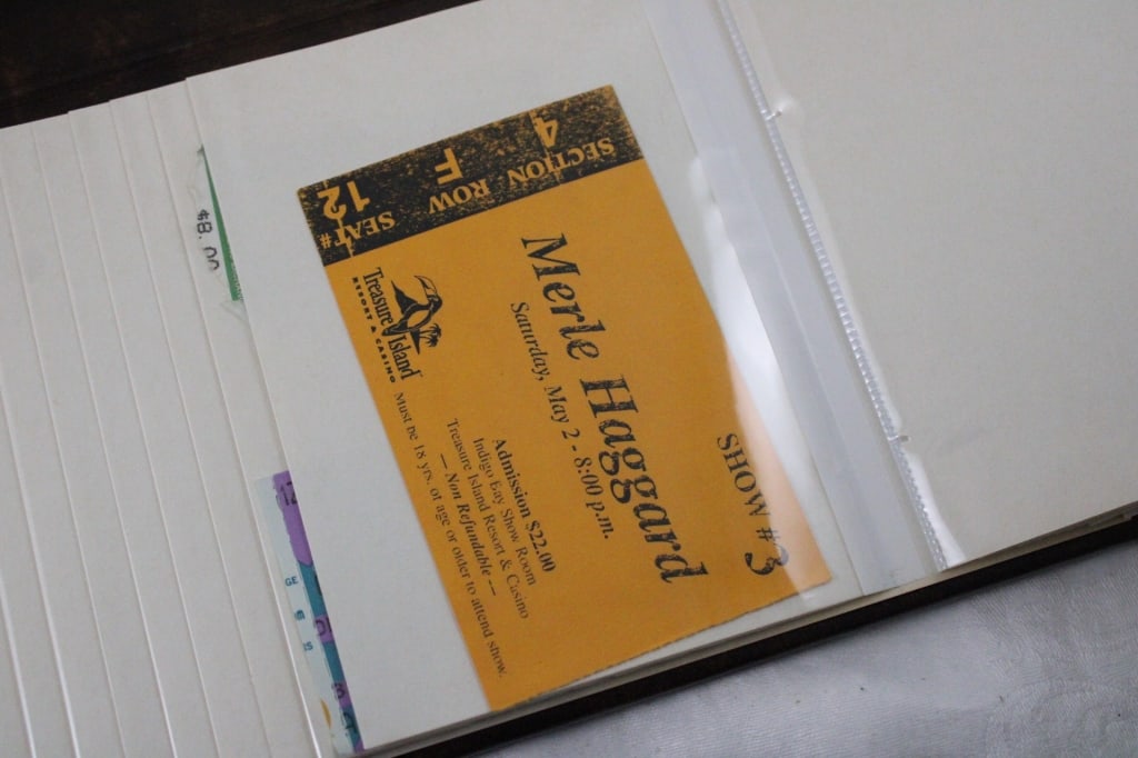 Rock Concert Ticket Stubs 1980's & 90's - 7