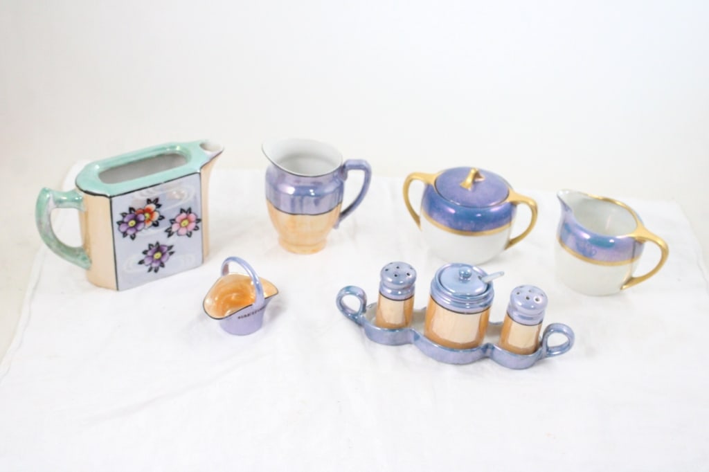 Lusterware Tea Sets -Japan, Noritake, Yugoslavia (1 of 20)