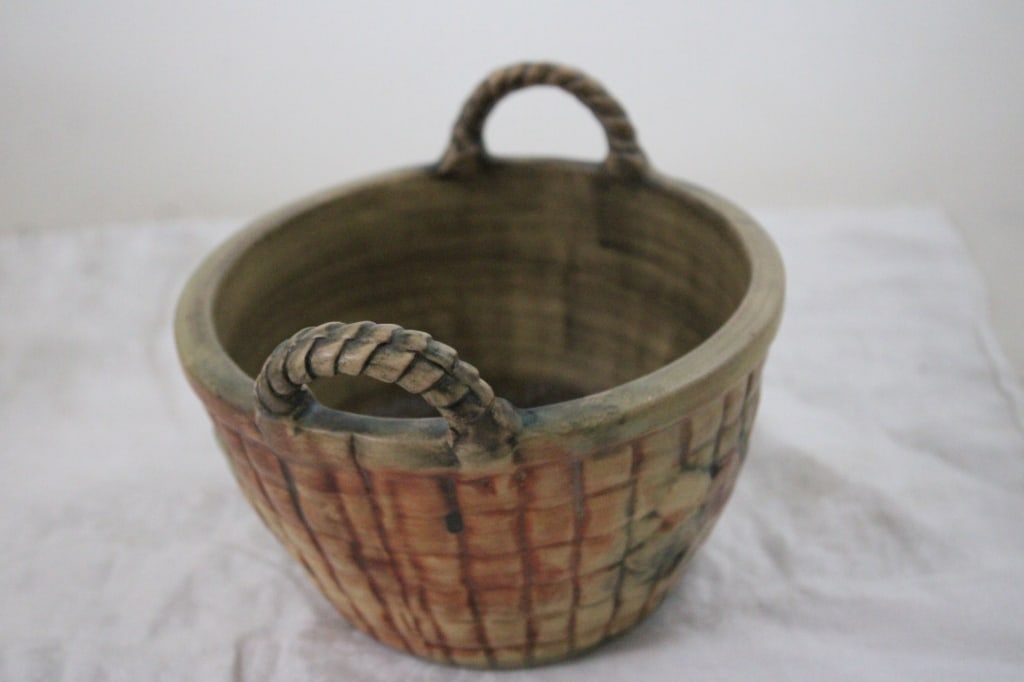 Weller Pottery Flemish & Roma Rose Planters - 9