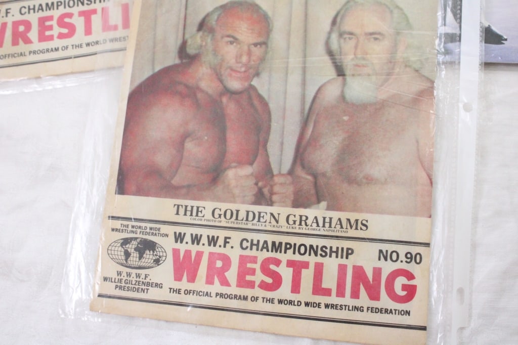 Vintage WWF Programs & Magazines - 11