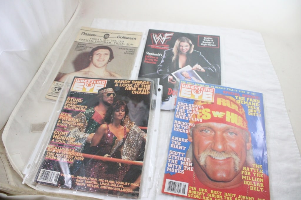 Vintage WWF Programs & Magazines (1 of 20)