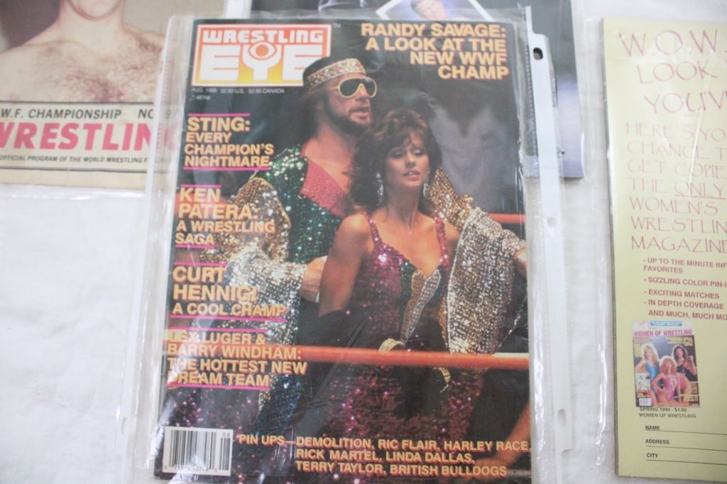Vintage WWF Programs & Magazines - 5