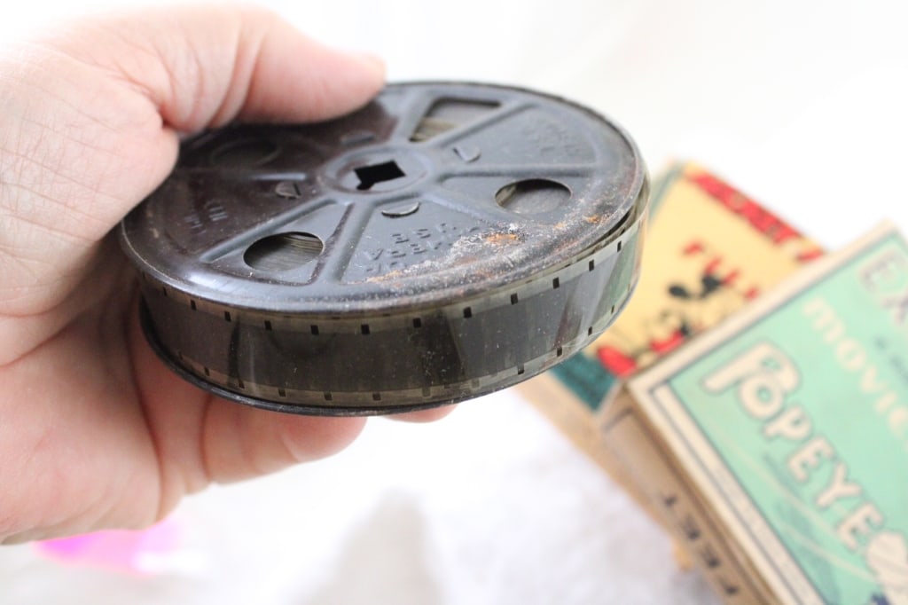 3 Antique 16mm Films -Popeye, Mickey, Jerry on Job - 10