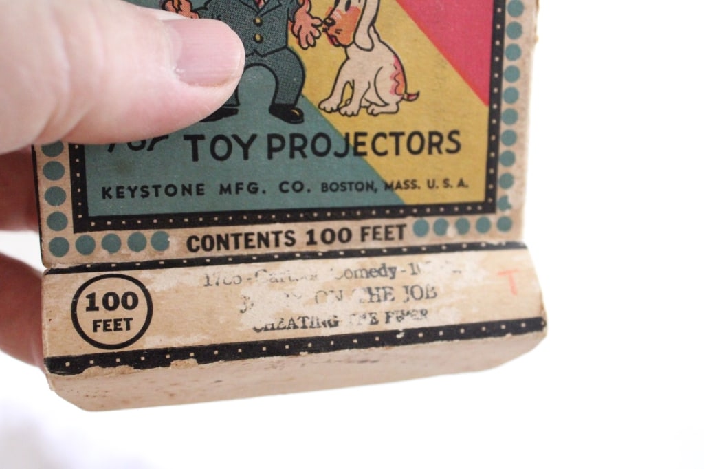 3 Antique 16mm Films -Popeye, Mickey, Jerry on Job - 16