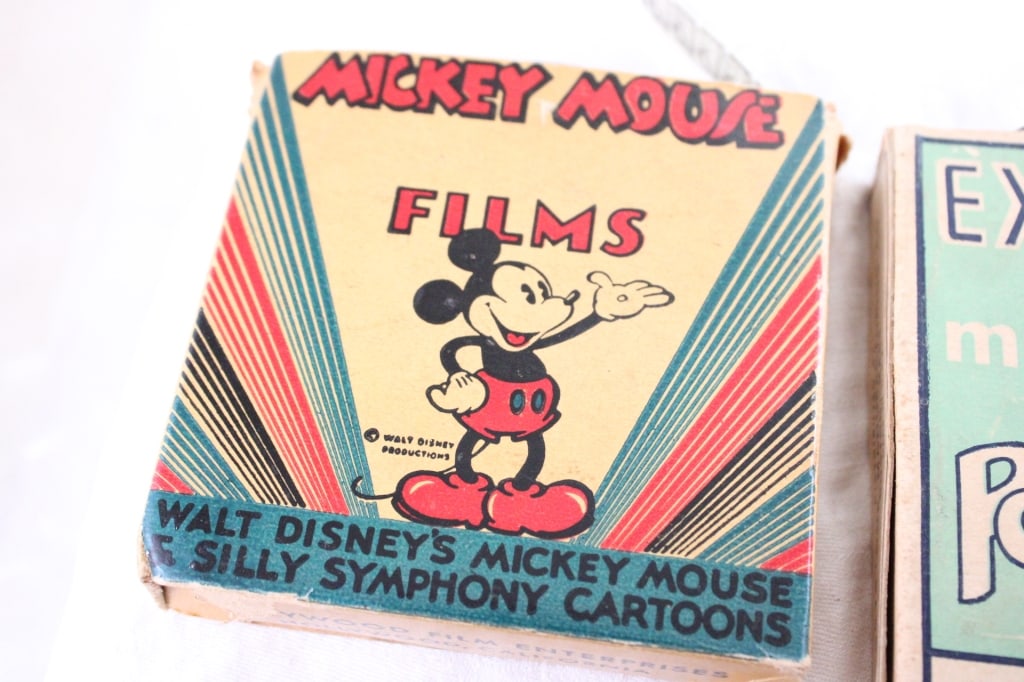 3 Antique 16mm Films -Popeye, Mickey, Jerry on Job - 2