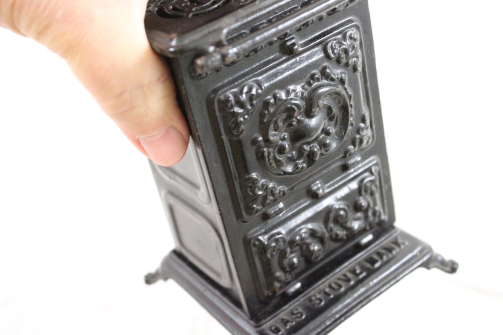 Cast Iron Gas Stove Still Bank 1901-1920 Bernstein - 3