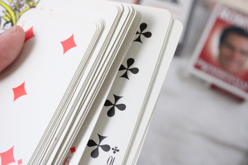 Advertising Playing Card Decks Wooden Dresser Box - 15