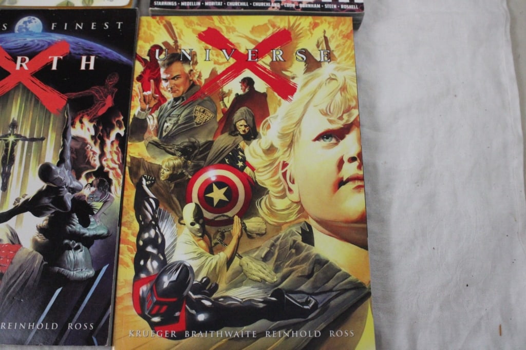 4 Action Super Heros Comic Books - 4
