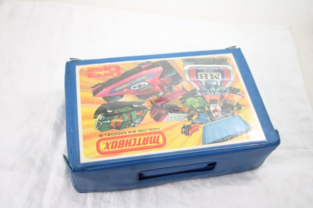 1976 Matchbox Car Case 24 Cars, Ranger Train Set - 13