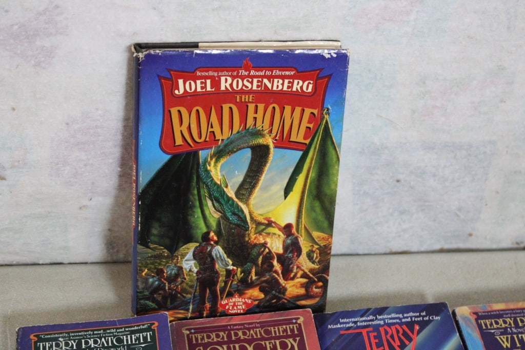Terry Pratchett, Jack London, Joel Rosenberg Books - 2