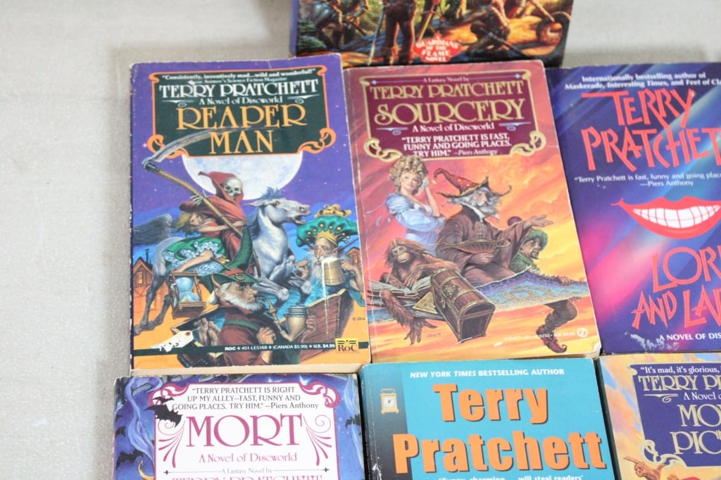 Terry Pratchett, Jack London, Joel Rosenberg Books - 3