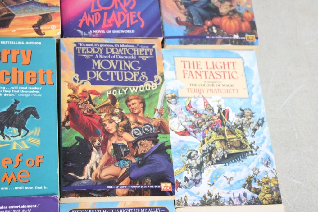 Terry Pratchett, Jack London, Joel Rosenberg Books - 5