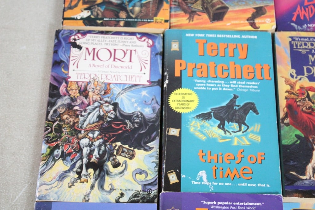 Terry Pratchett, Jack London, Joel Rosenberg Books - 6