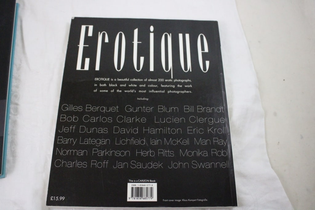 Erotic Photography Hard Cover Book Past Present - 12