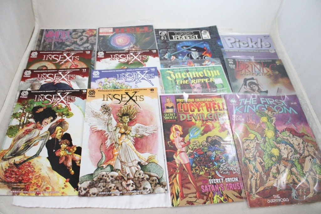 20 Fantasy Comic Books INSEXTS #8-13 & More (1 of 14)