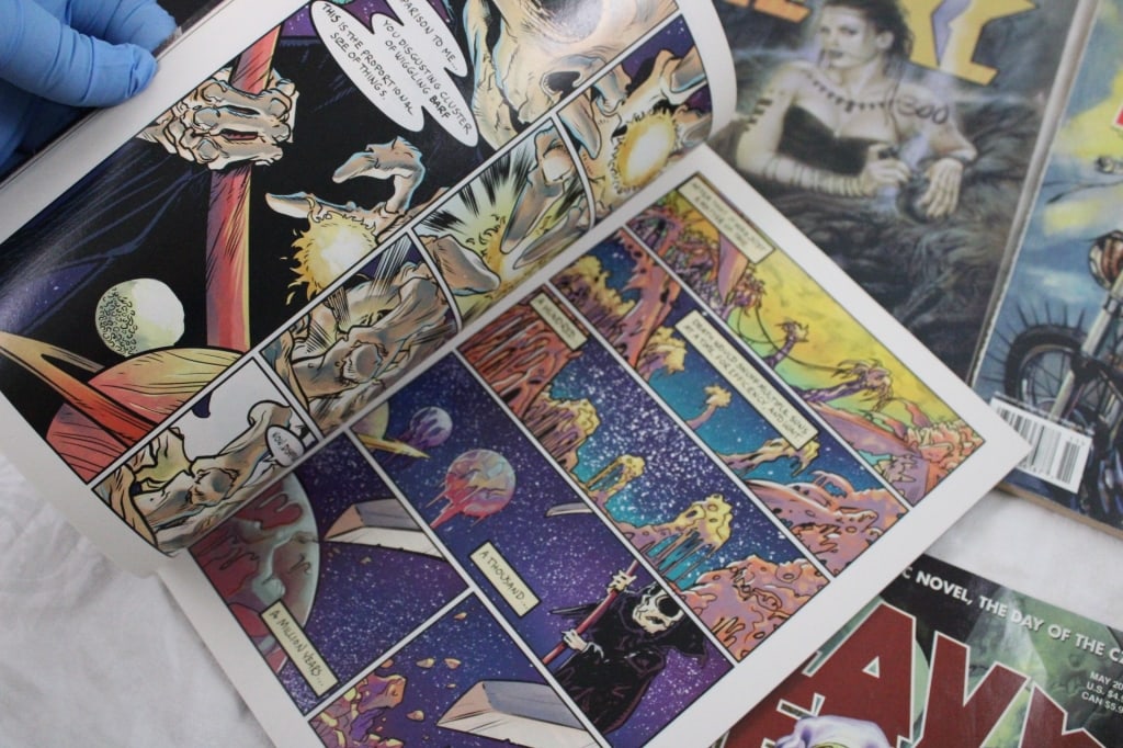 5 Heavy Metal Magazines - 10