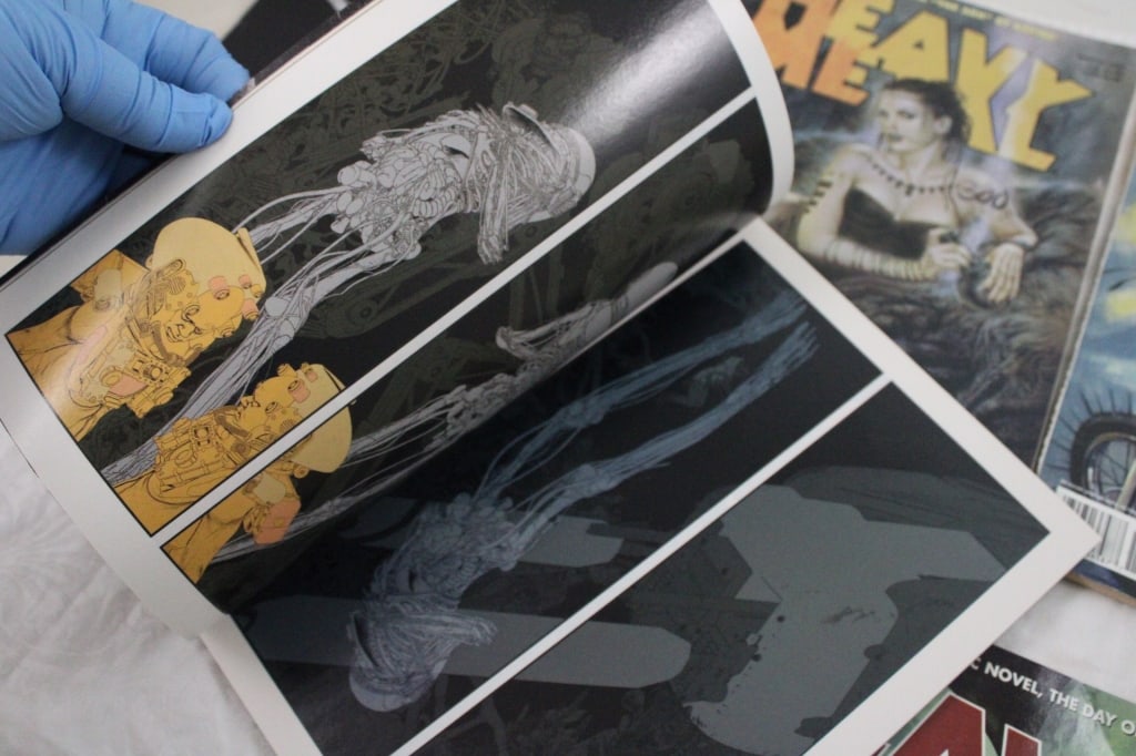 5 Heavy Metal Magazines - 12