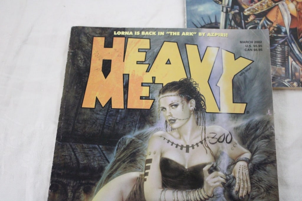 5 Heavy Metal Magazines - 16