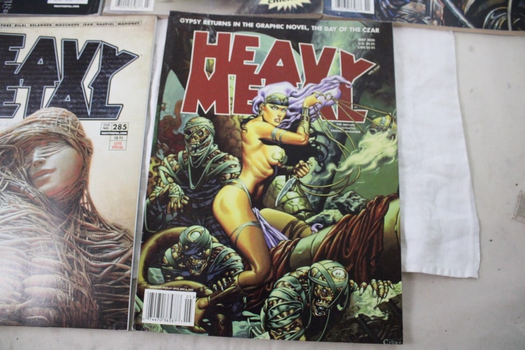 5 Heavy Metal Magazines - 3