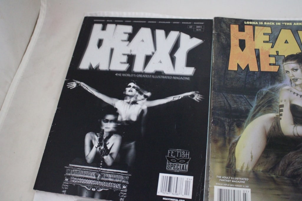 5 Heavy Metal Magazines - 6