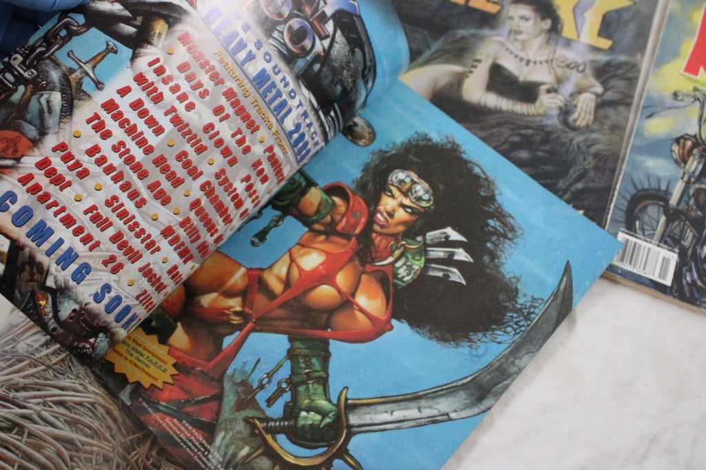 5 Heavy Metal Magazines - 9