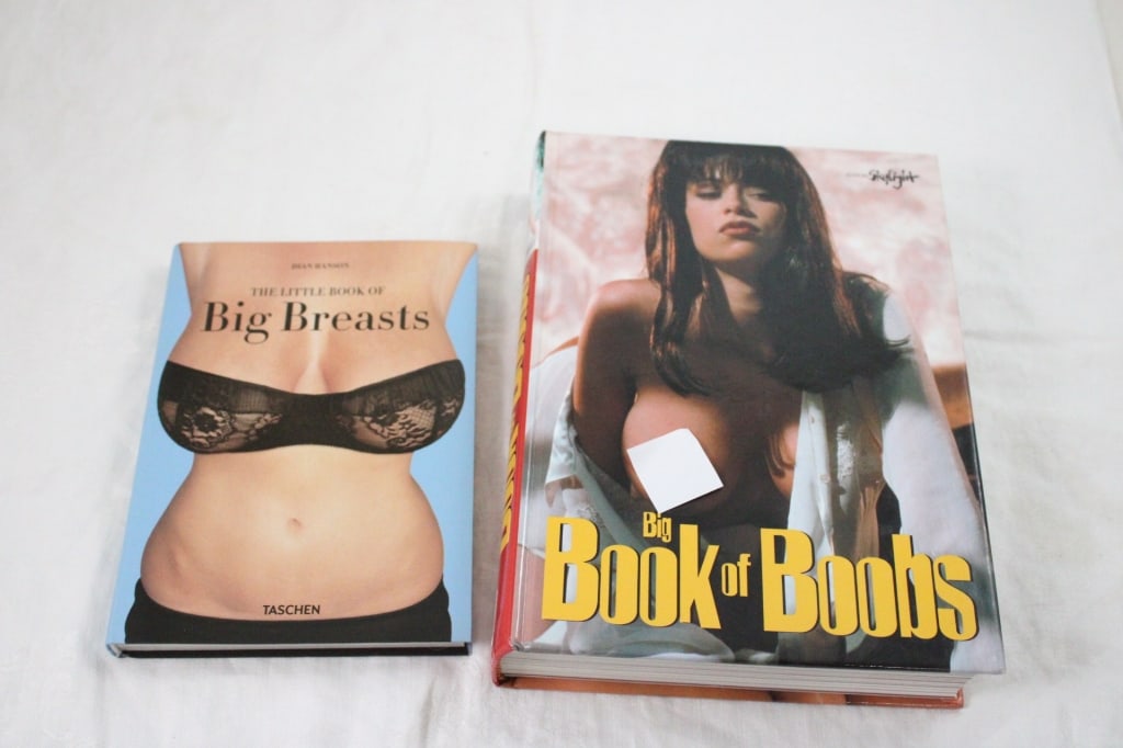 2 Adult Hardcover Nude Books: 2 Adult Hardcover Nude Books - Big Breasts, Book of Boobs. Lot Size 9" x 7" x 3". 4 Lbs. All information and photos are intended to be as accurate as possible, but errors are possible. No item