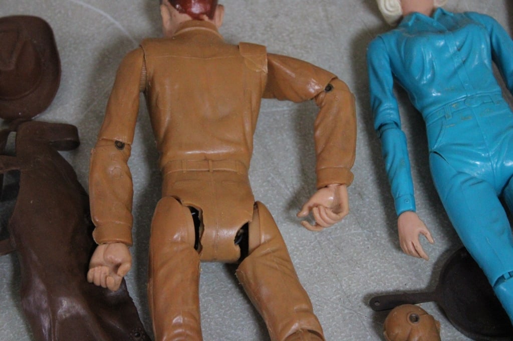 Marx Johnny West, Funko, California Raisin Figures - 12