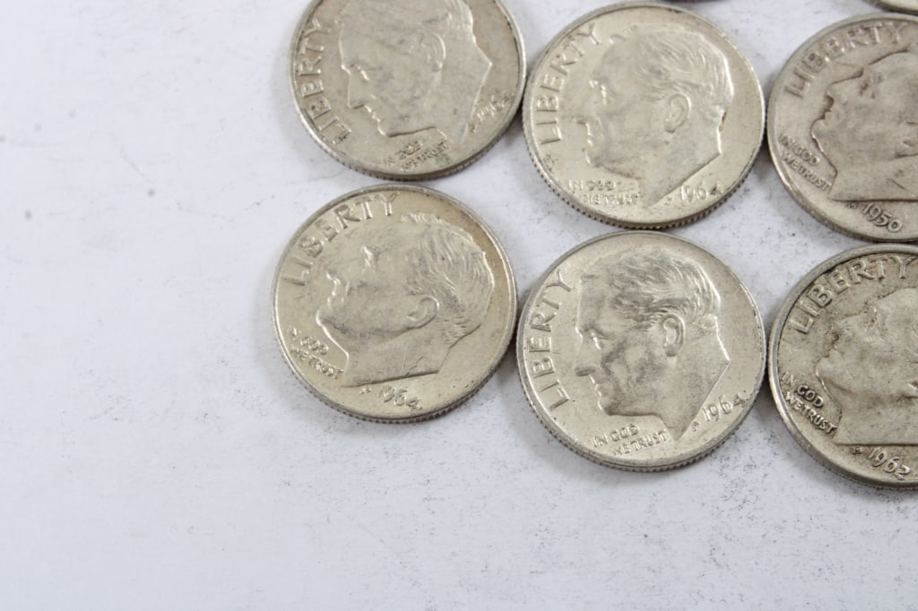 13 Silver Roosevelt Dimes - 3
