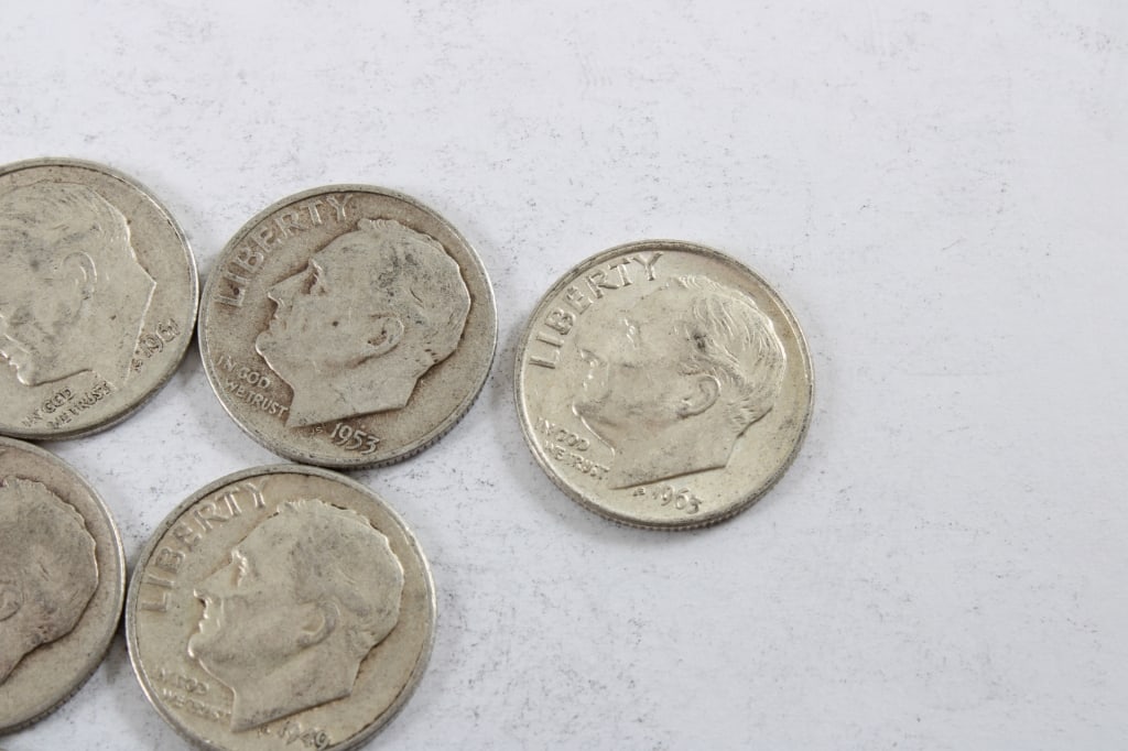 13 Silver Roosevelt Dimes - 6