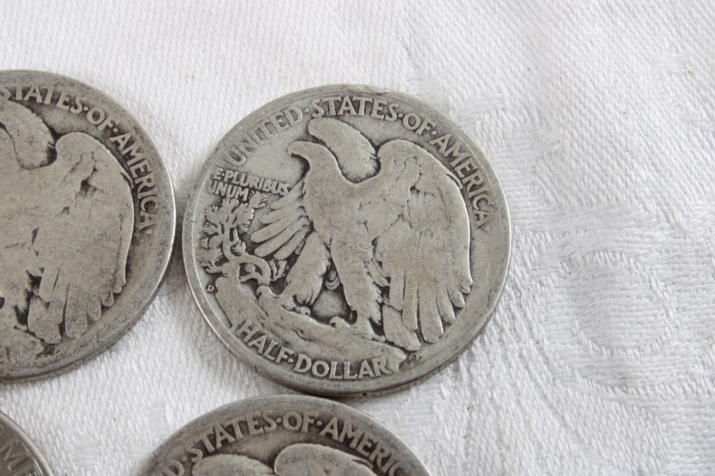 9 Walking Liberty & Kennedy Half Dollars - 17