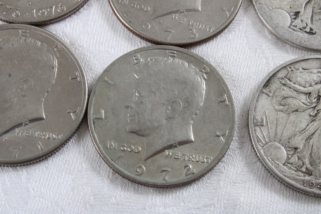 9 Walking Liberty & Kennedy Half Dollars - 5