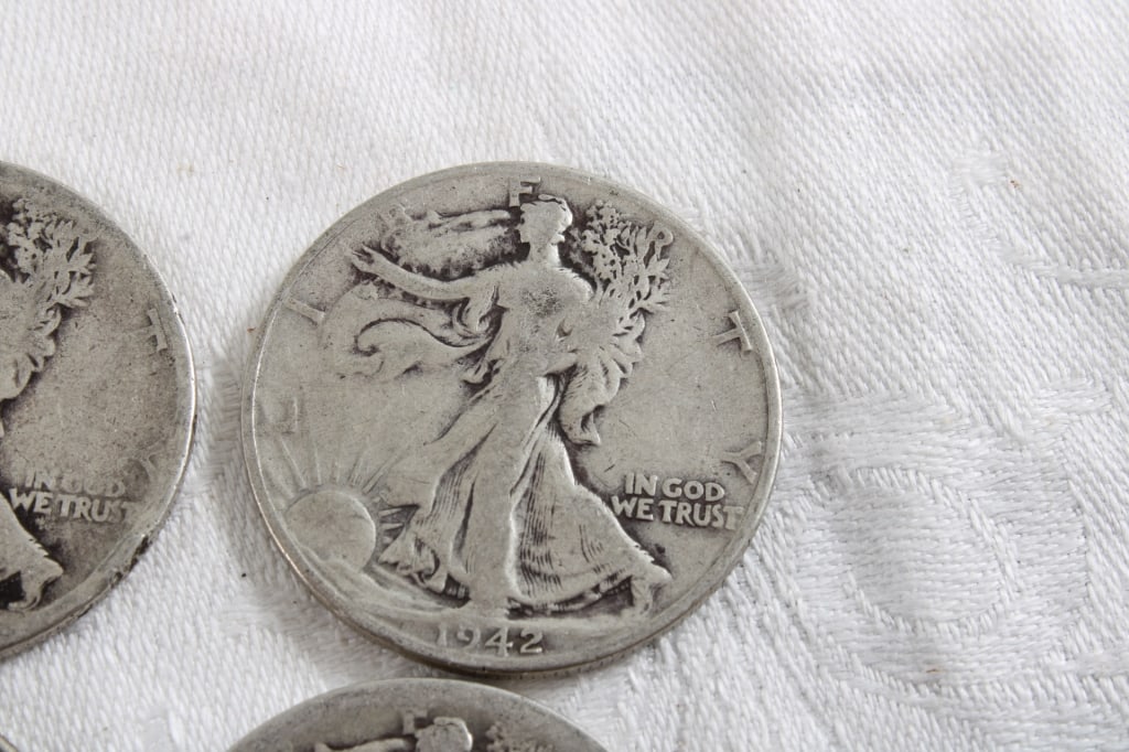9 Walking Liberty & Kennedy Half Dollars - 8