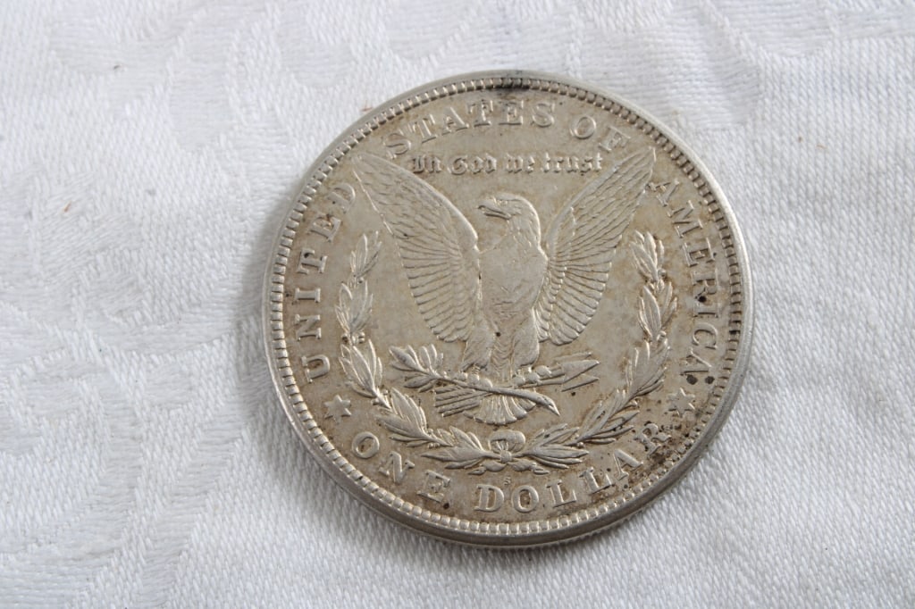 1921 Morgan Silver Dollar - 2