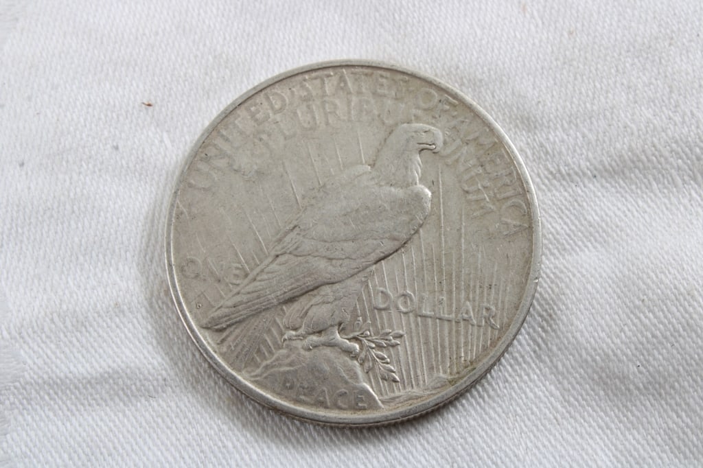 1926 S Peace Silver Dollar - 2