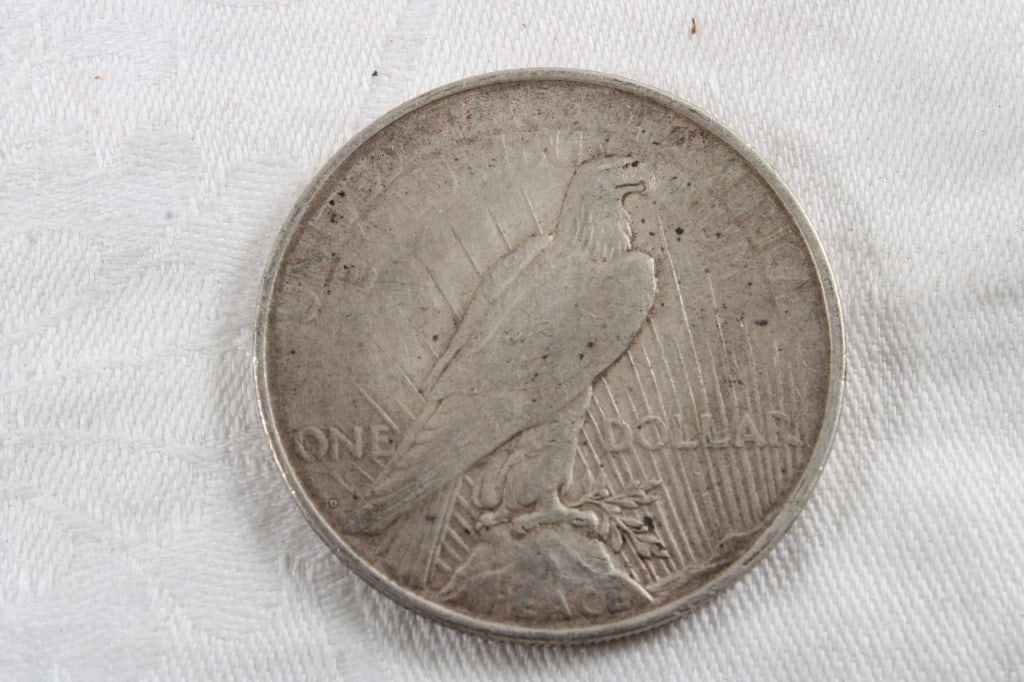 1923 S Peace Silver Dollar - 2