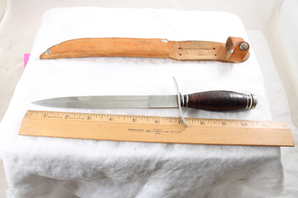 INOX Dagger Knife in Sheath - 4