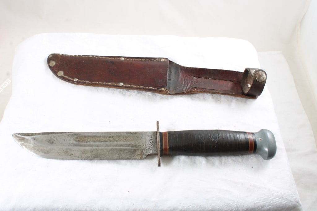 PAL RH-36 Fixed Blade Knife in Sheath WW2 Fighting (1 of 10)