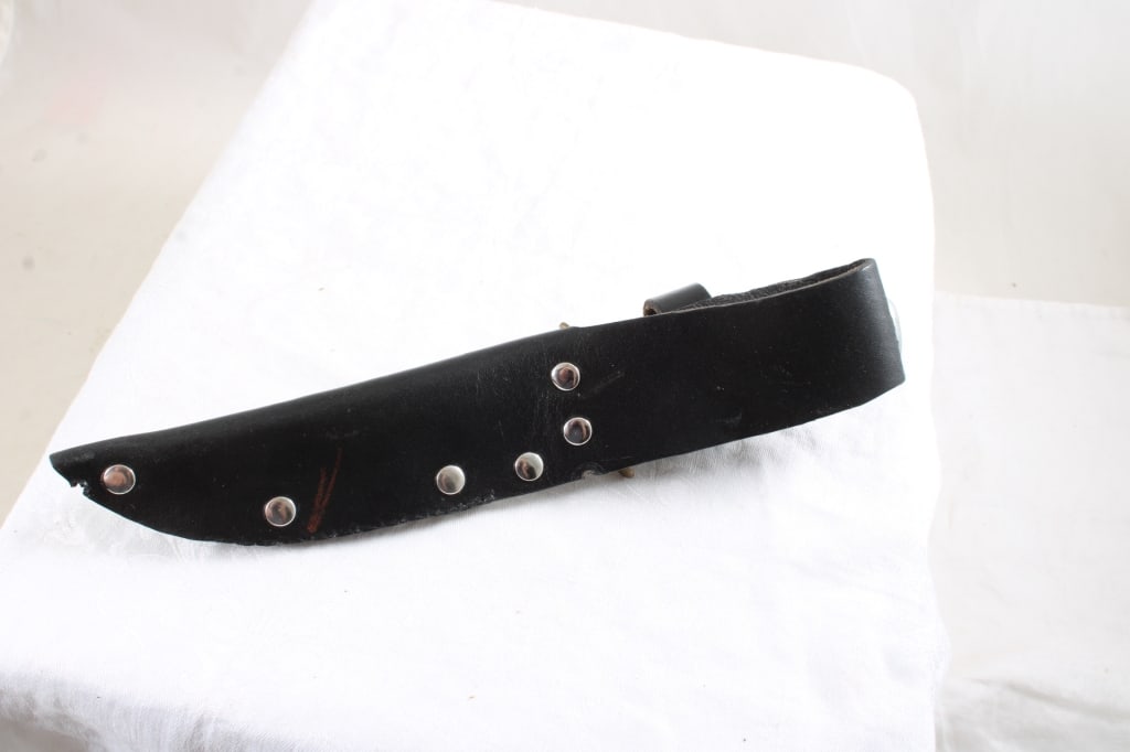 Edge Brand Solingen Germany #461 Knife in Sheath - 12