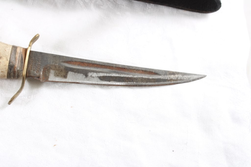 Edge Brand Solingen Germany #461 Knife in Sheath - 7