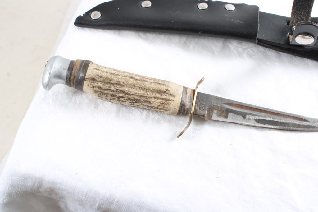 Edge Brand Solingen Germany #461 Knife in Sheath - 8