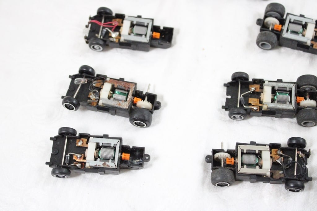 Large Lot of Slot Car Chassis - 13