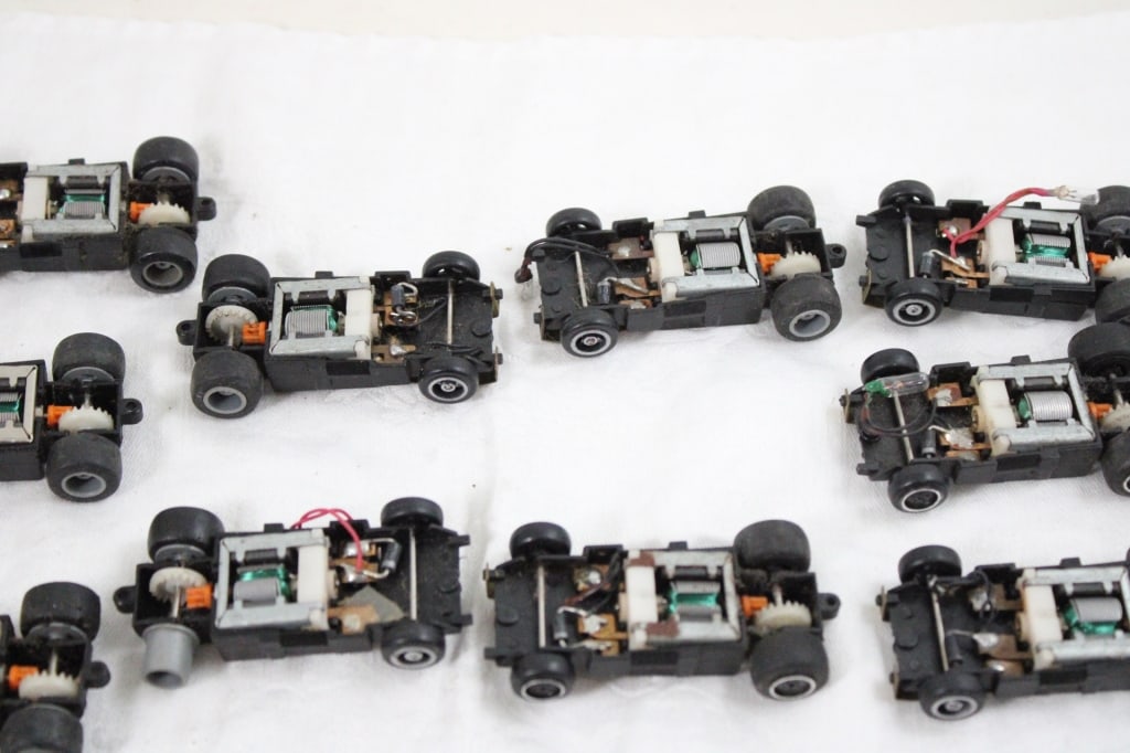 Large Lot of Slot Car Chassis - 16