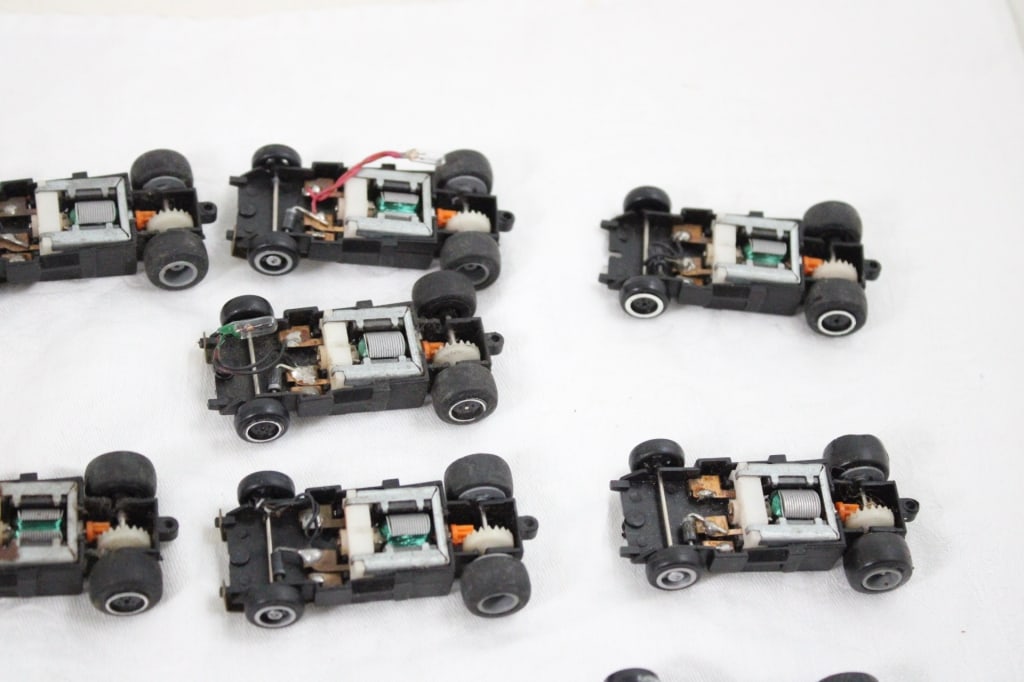 Large Lot of Slot Car Chassis - 17