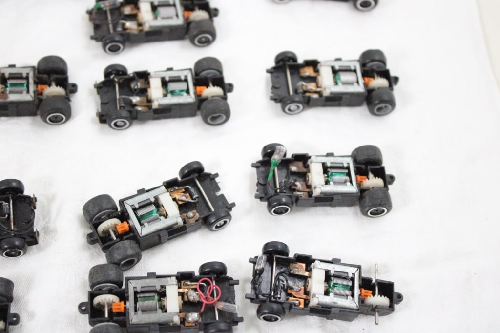 Large Lot of Slot Car Chassis - 18