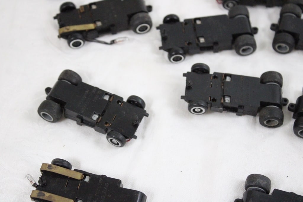 Large Lot of Slot Car Chassis - 3