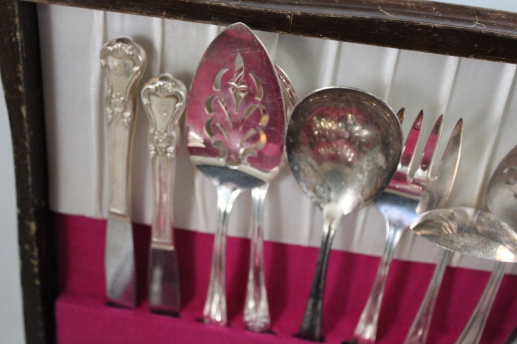 56 Piece Set Old Company Silver Plate Flatware - 2