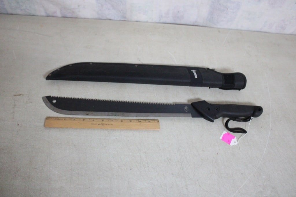 Gerber Gator Sharp Long Steel Machete Hunting - 2