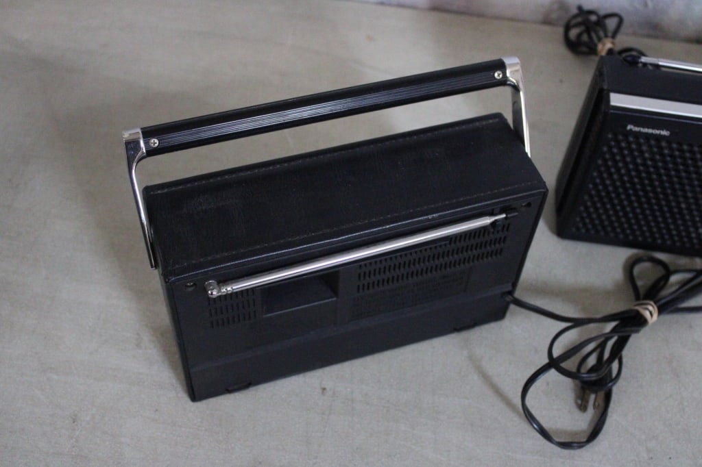 3 Portable Radios -Panasonic & G.E. - 8