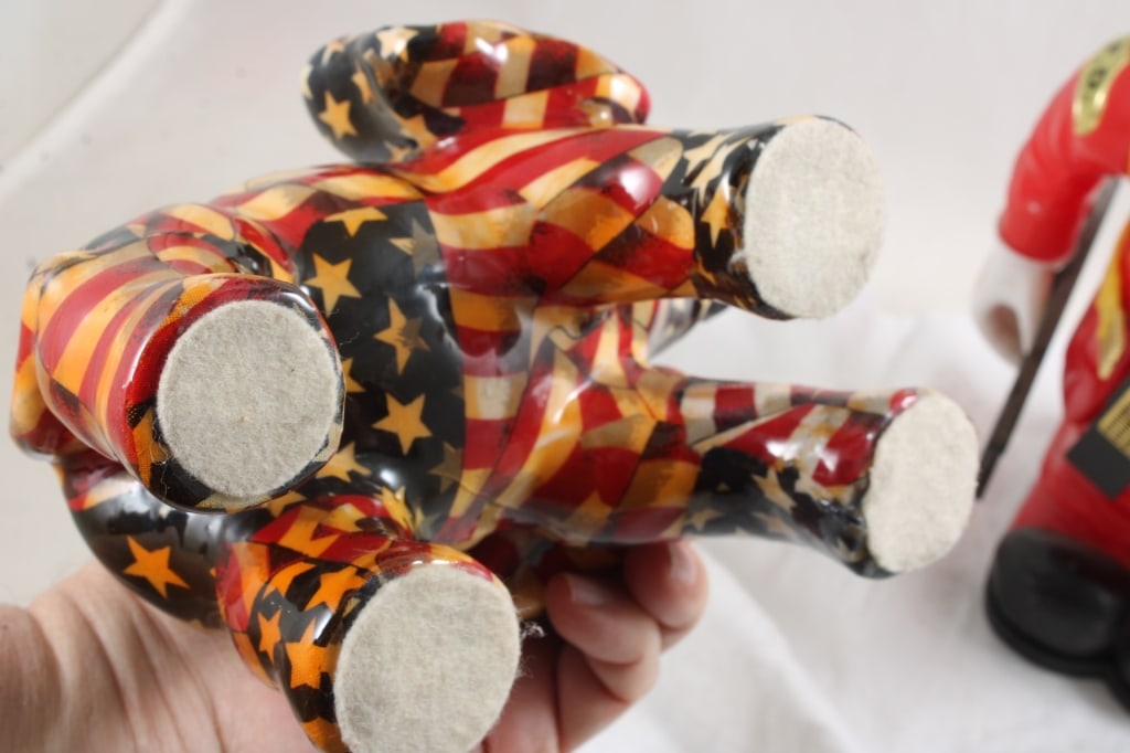 Bump'n Benny Clown, Patriotic Elephant Figure - 5