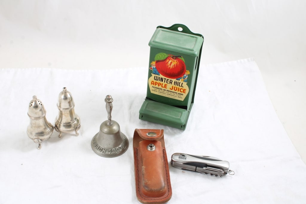 Matchbox Holder, Multi-Tool, S&P Shakers, Bell (1 of 20)